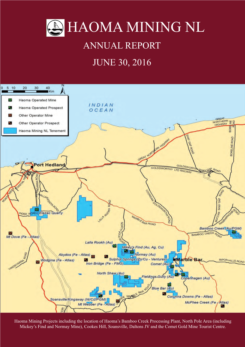 Haoma Mining Nl and Its Controlled Entities Acn 008 676 177 Haoma Mining Nl