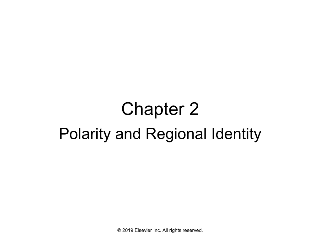 Chapter 2 Polarity and Regional Identity