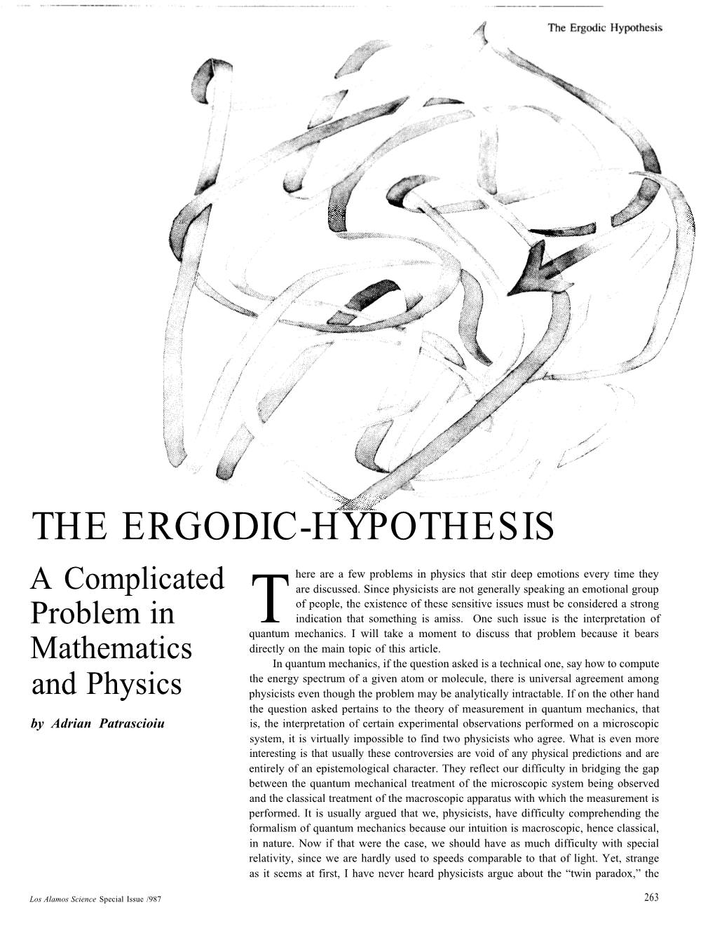 The Ergodic-Hypothesis