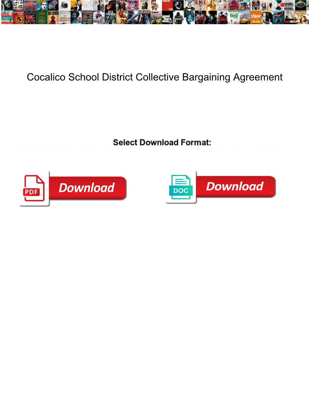 Cocalico School District Collective Bargaining Agreement