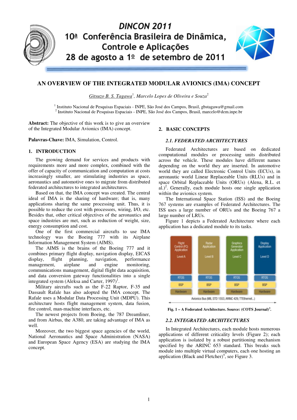 An Overview of the Integrated Modular Avionics (Ima) Concept