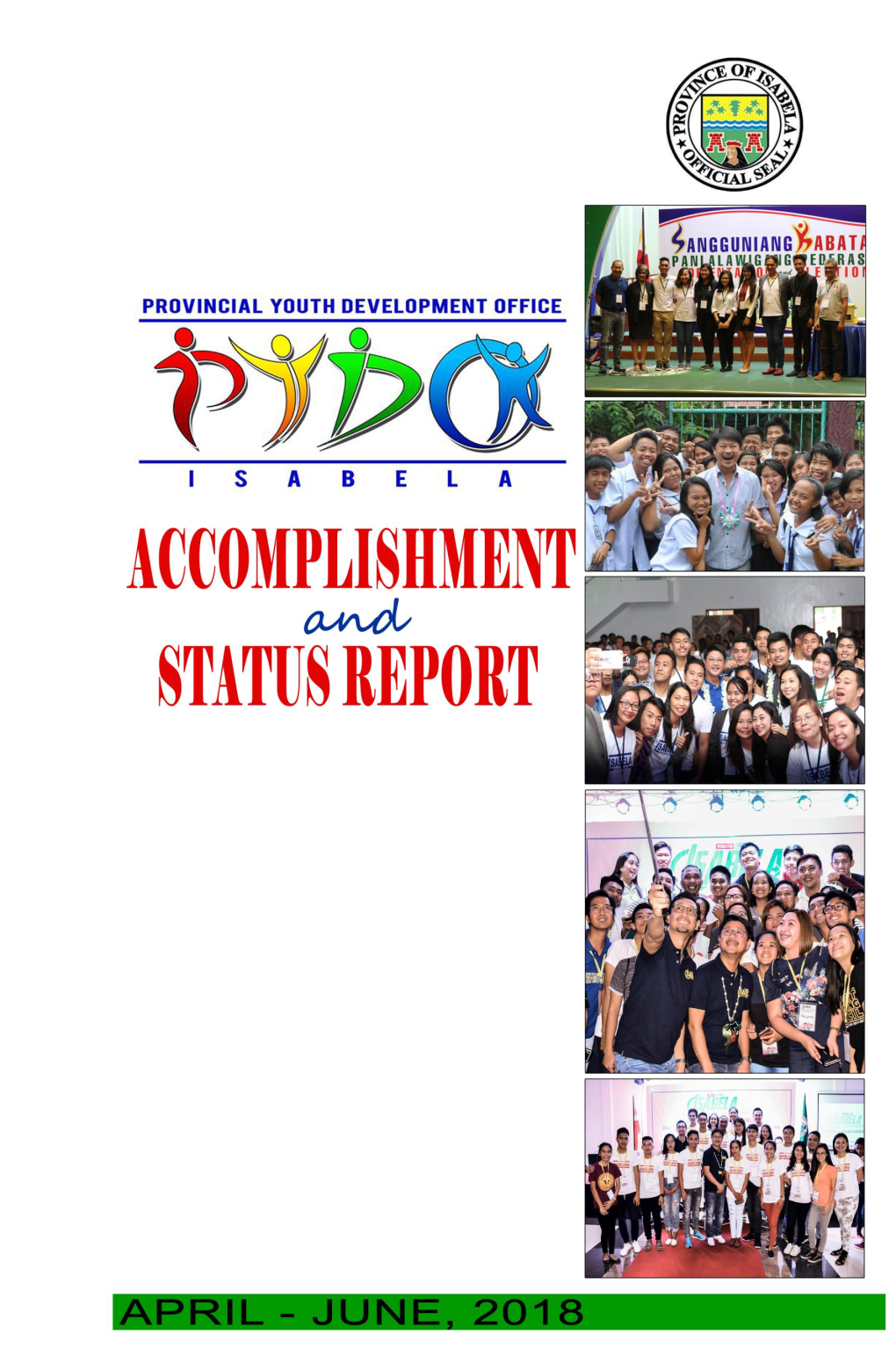 PYDO Accomplishment Report April-June 2018.Pdf