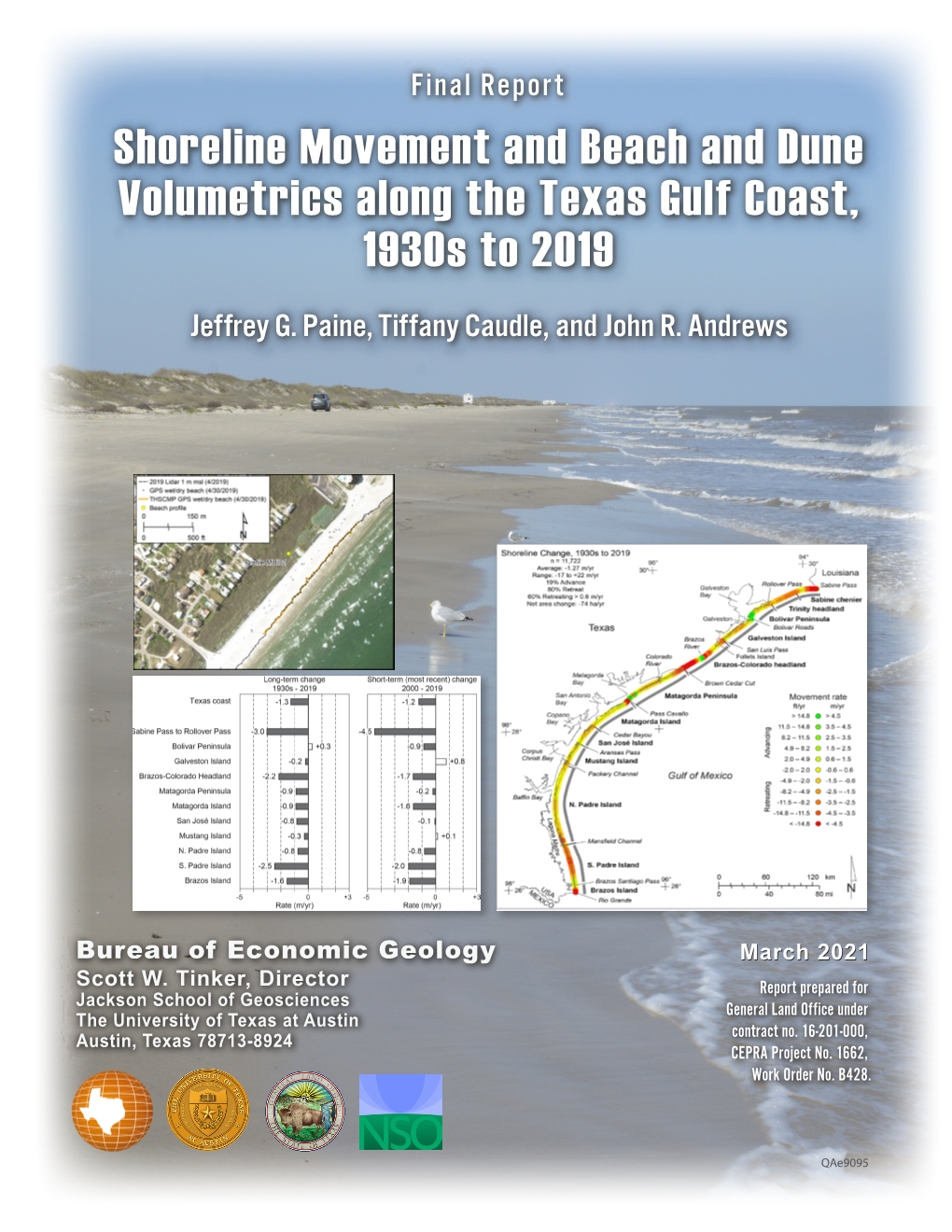 Shoreline Movement and Beach and Dune Volumetrics Along the Texas Gulf Coast, 1930S to 2019 Jeffrey G