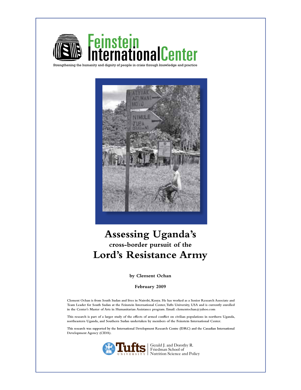 Assessing Uganda's Lord's Resistance Army