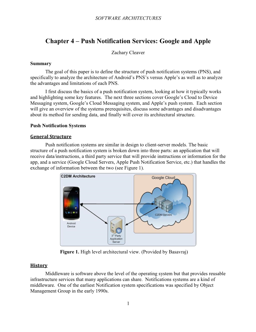 Chapter 4 – Push Notification Services: Google and Apple