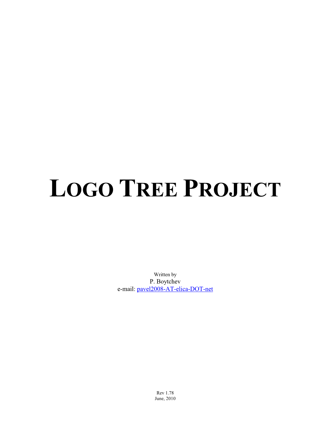 Logo Tree Project