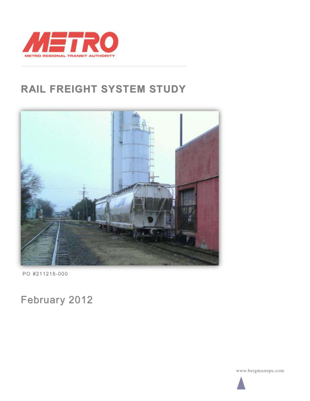 RAIL FREIGHT SYSTEM STUDY February 2012