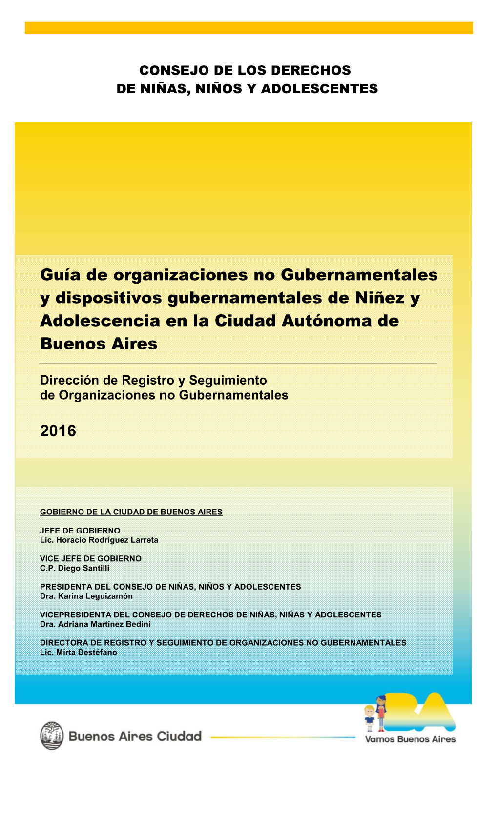 Dirección De Registro Y Seguimiento De Organizaciones No Gubernamentales