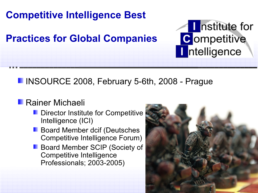 Competitive Intelligence Best