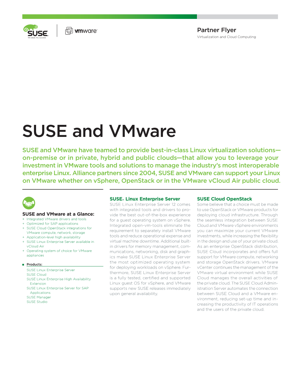 SUSE and Vmware
