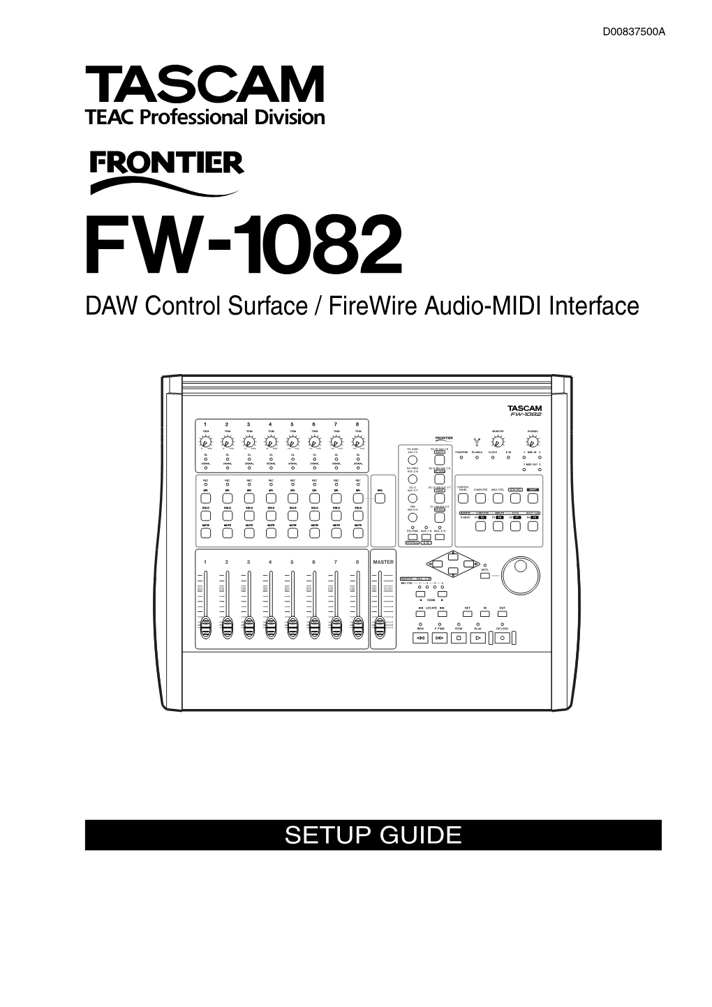 DAW Control Surface / Firewire Audio-MIDI Interface