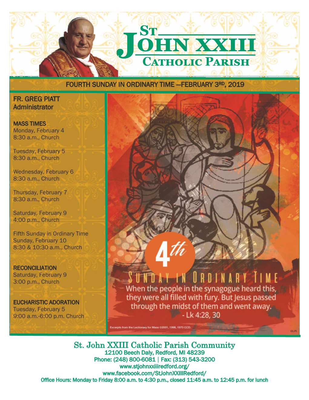 St. John XXIII Catholic Parish Community