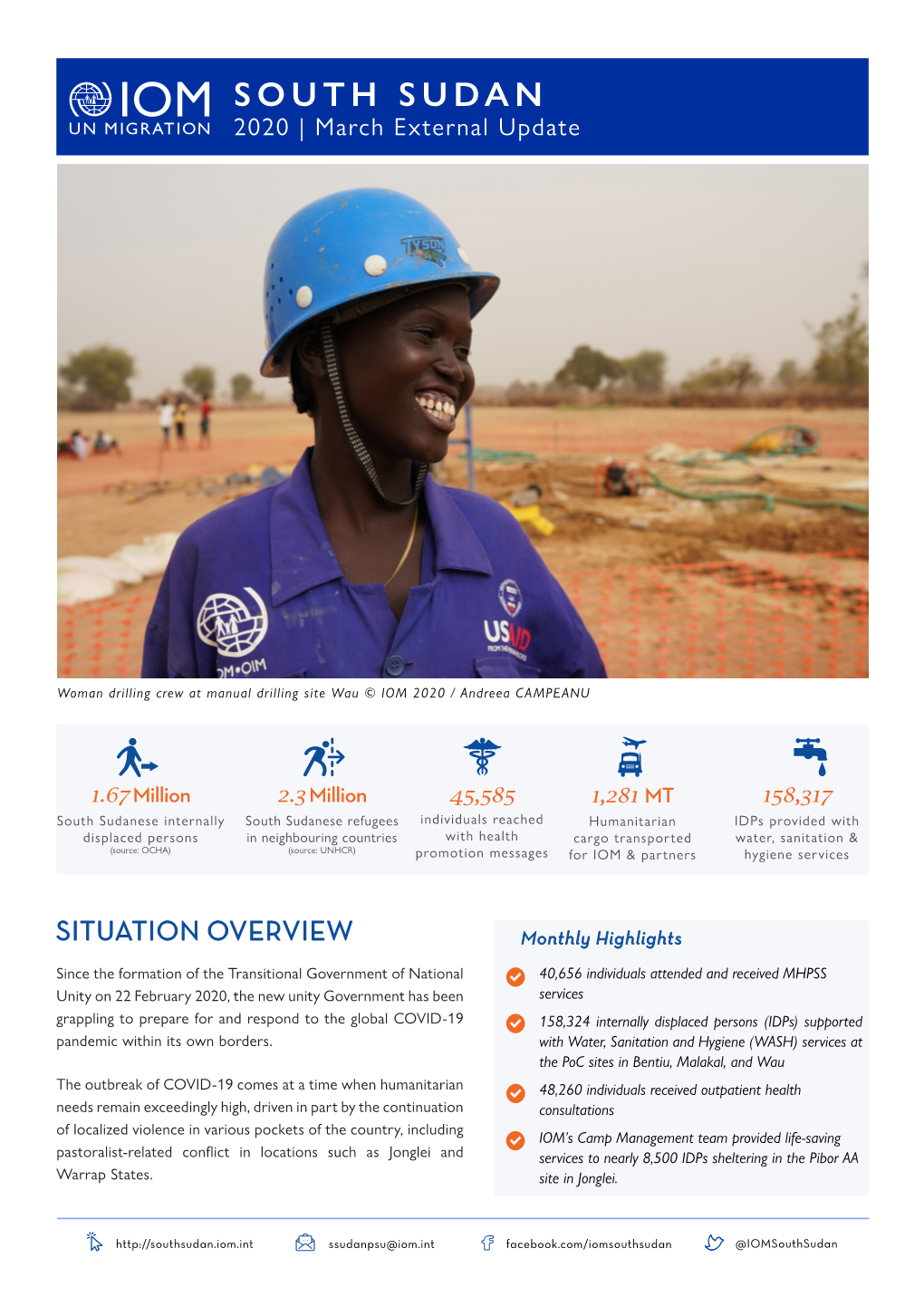 SOUTH SUDAN 2020 | March External Update