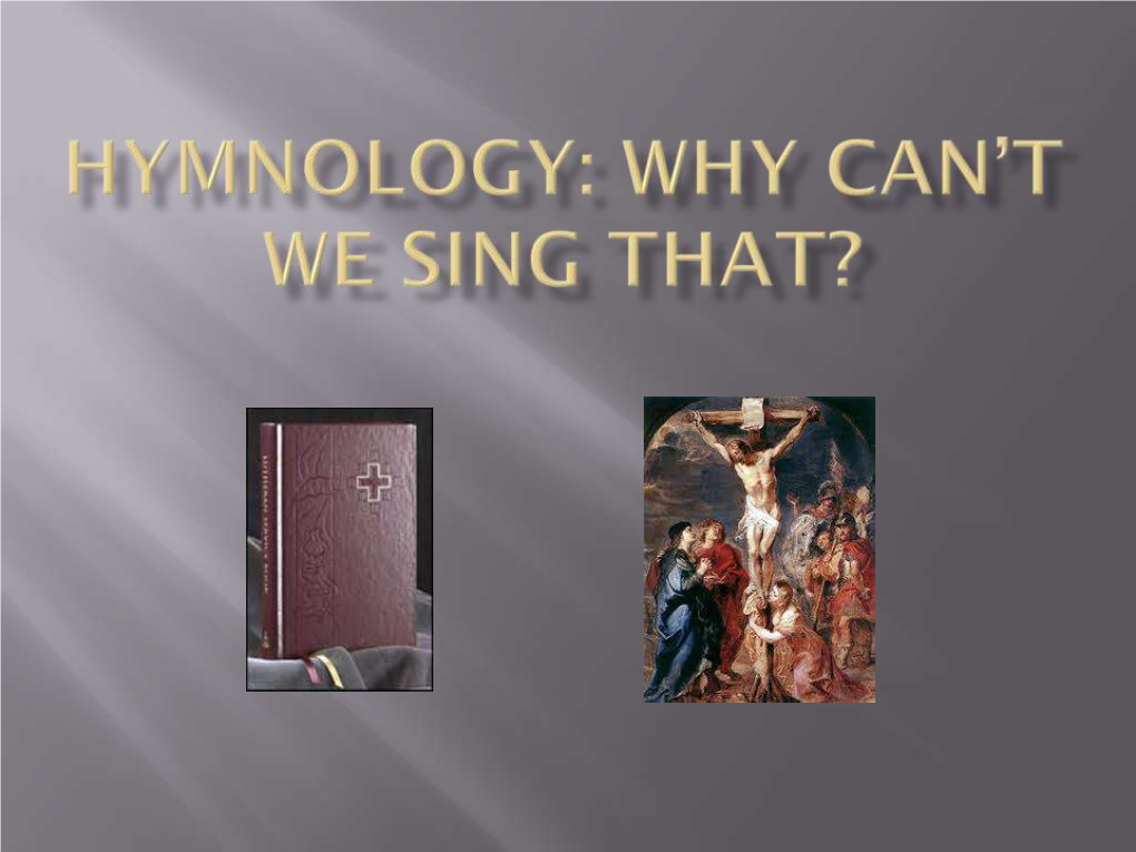 Hymnology.Pdf