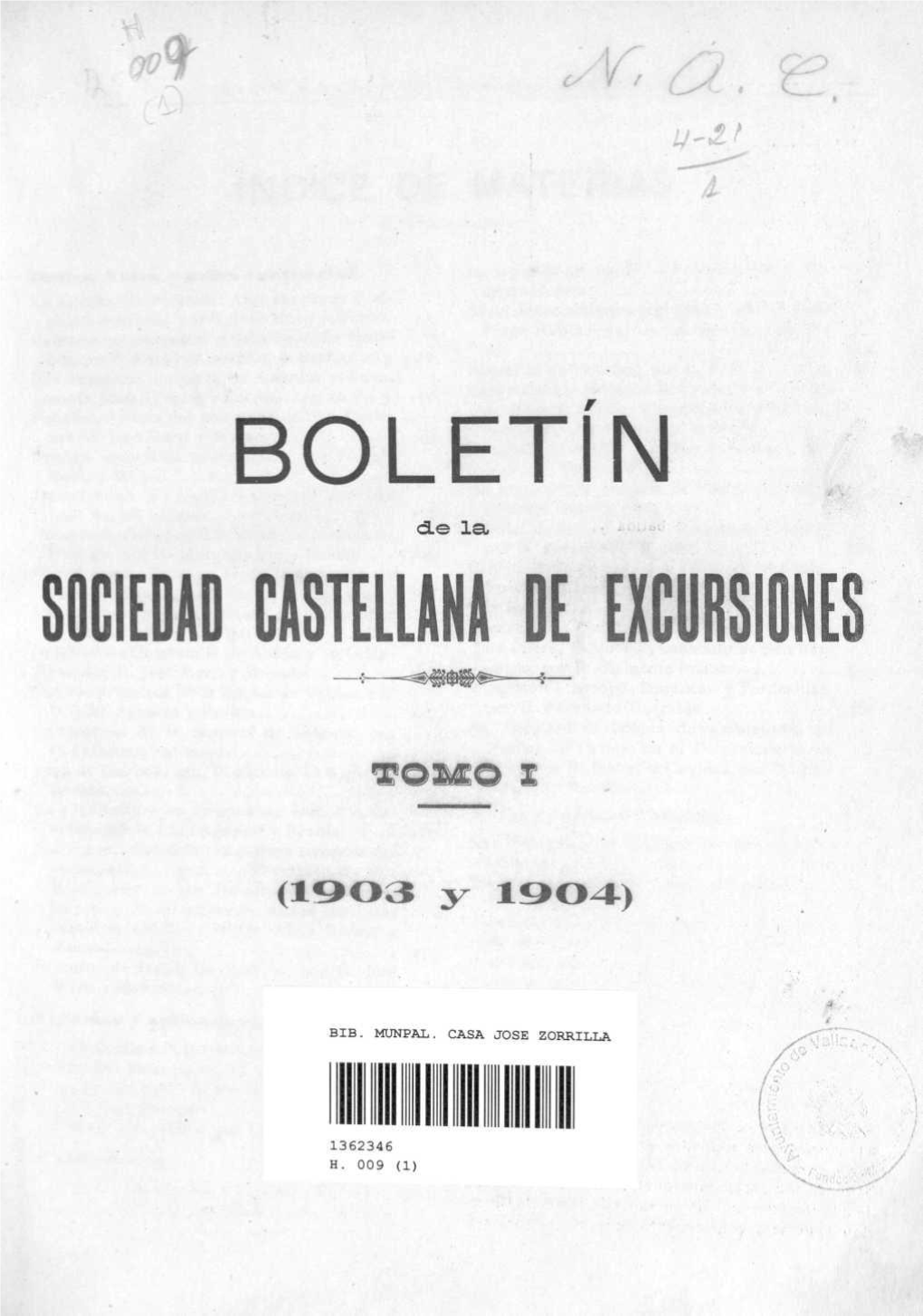 BOLETÍN SOCIEDAD CASTELLANA DE EUSIDKES —V