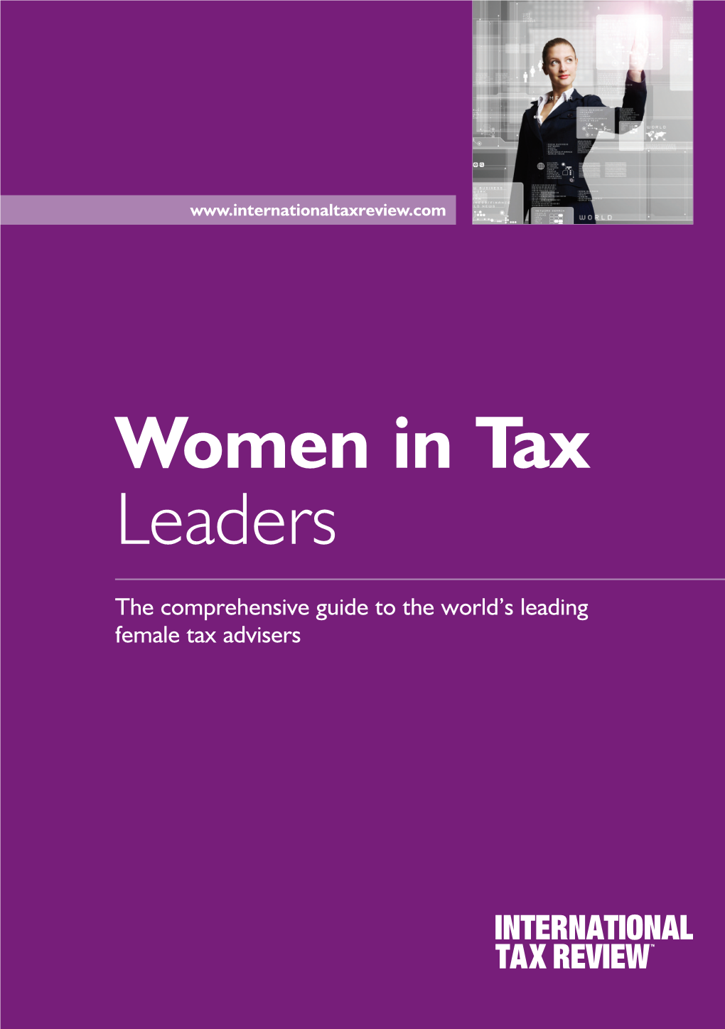 Women in Tax Leaders Is a Guide to Ther Appropriate Nor Helpful