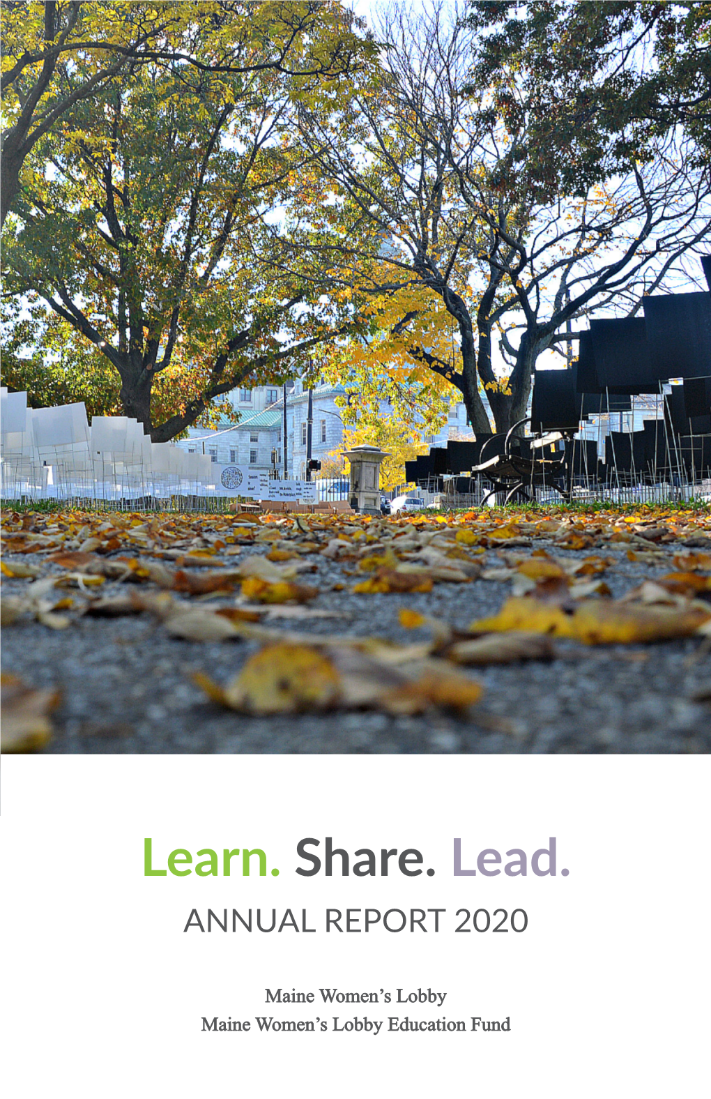 Learn. Share. Lead. ANNUAL REPORT 2020