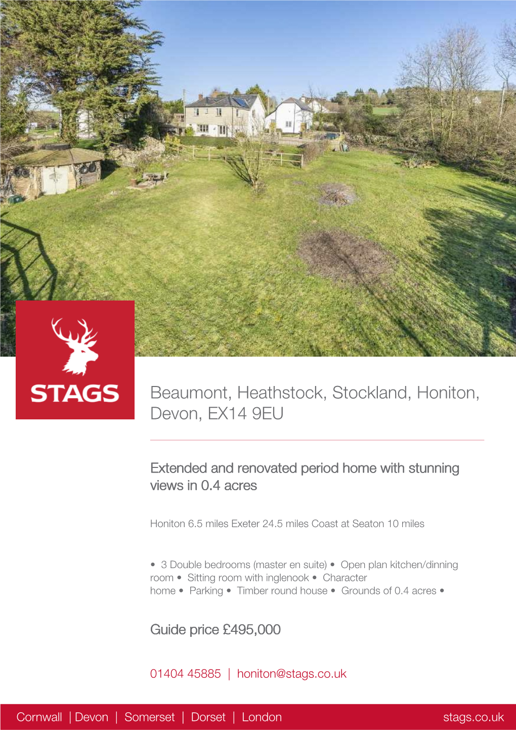 Beaumont, Heathstock, Stockland, Honiton, Devon, EX14 9EU