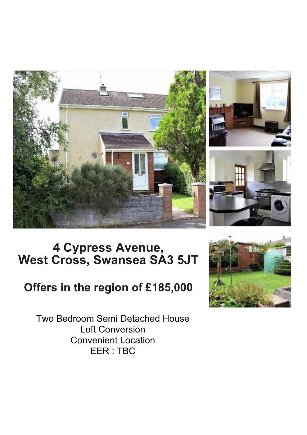 4 Cypress Avenue, West Cross, Swansea SA3 5JT