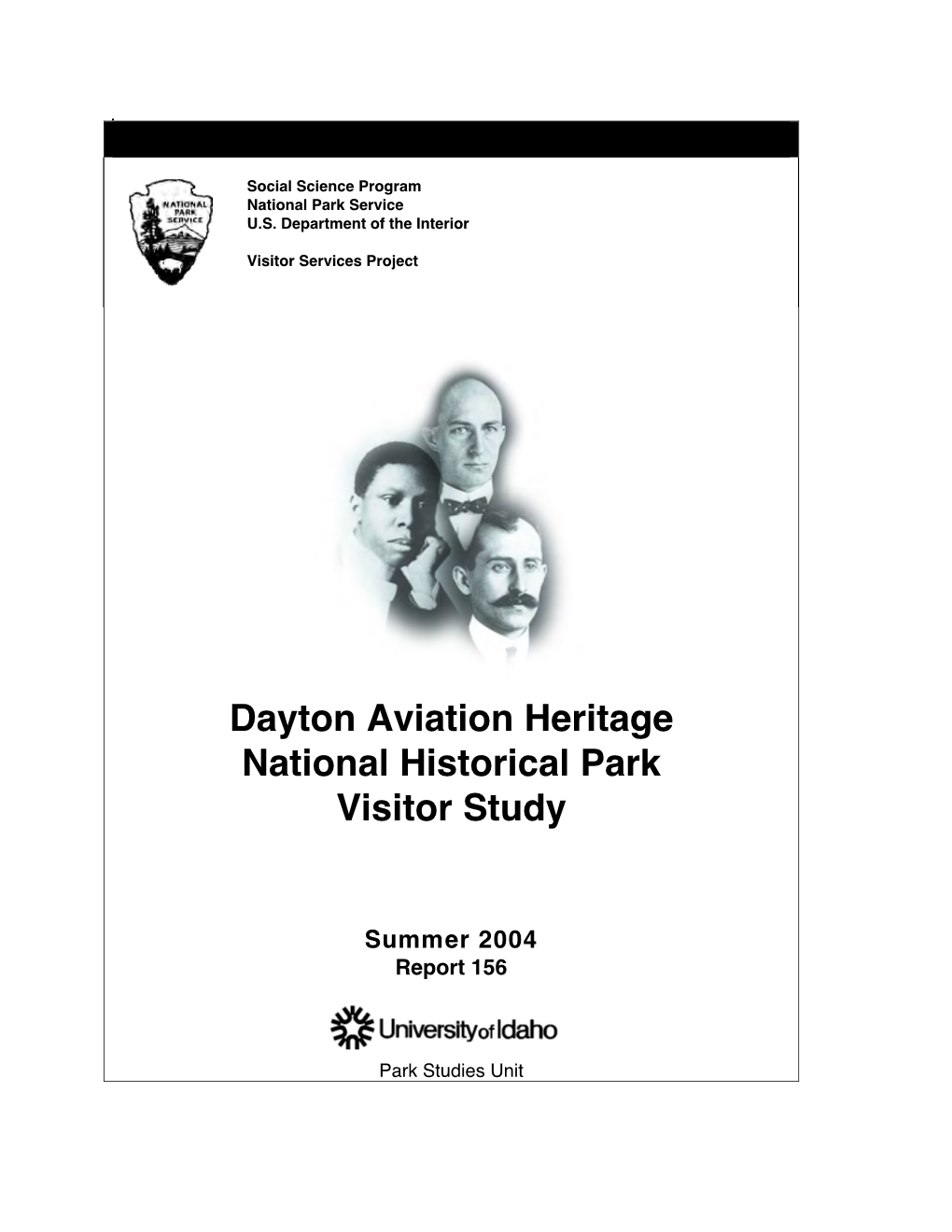 Dayton Aviation Heritage National Historical Park Visitor Study