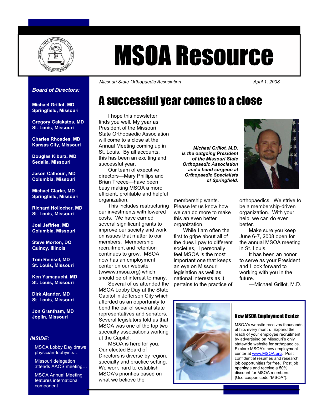 MSOA Resource