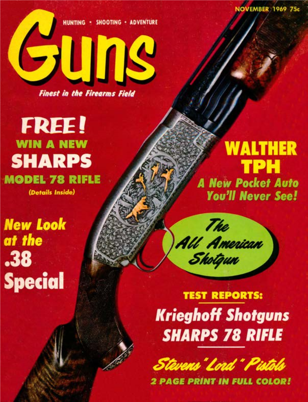 GUNS Magazine November 1969