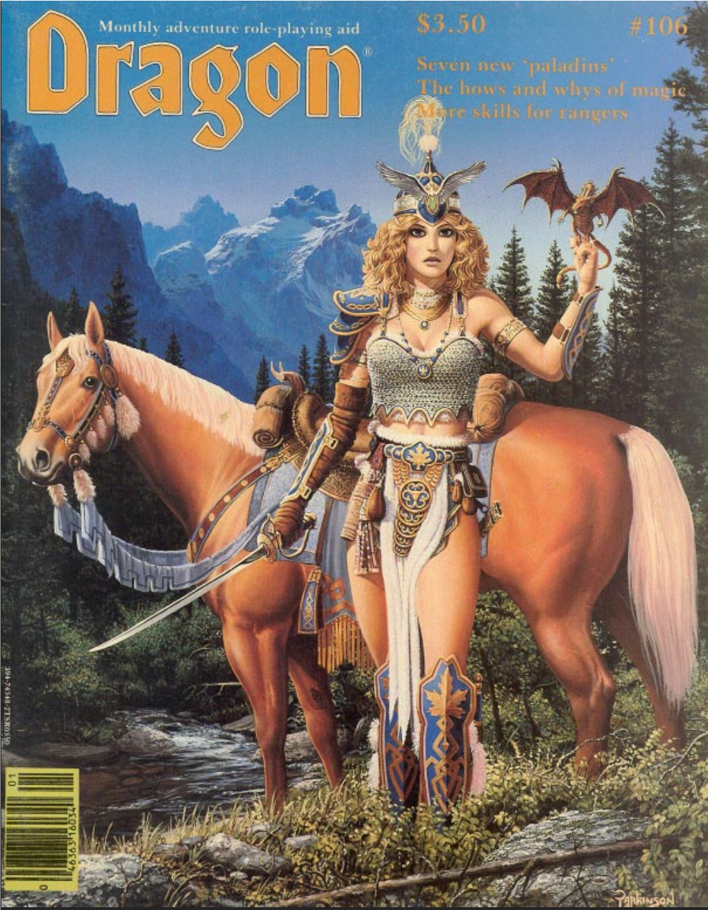 Dragon Magazine #106