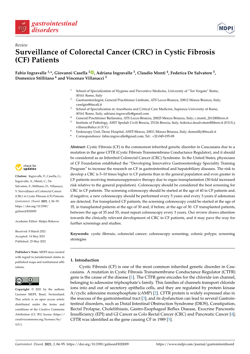 In Cystic Fibrosis (CF) Patients