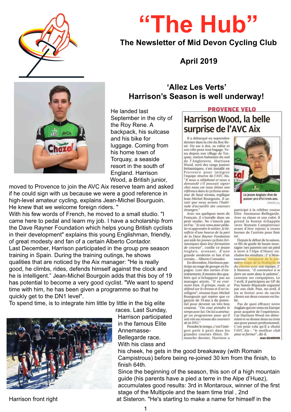 The Hub April 2019