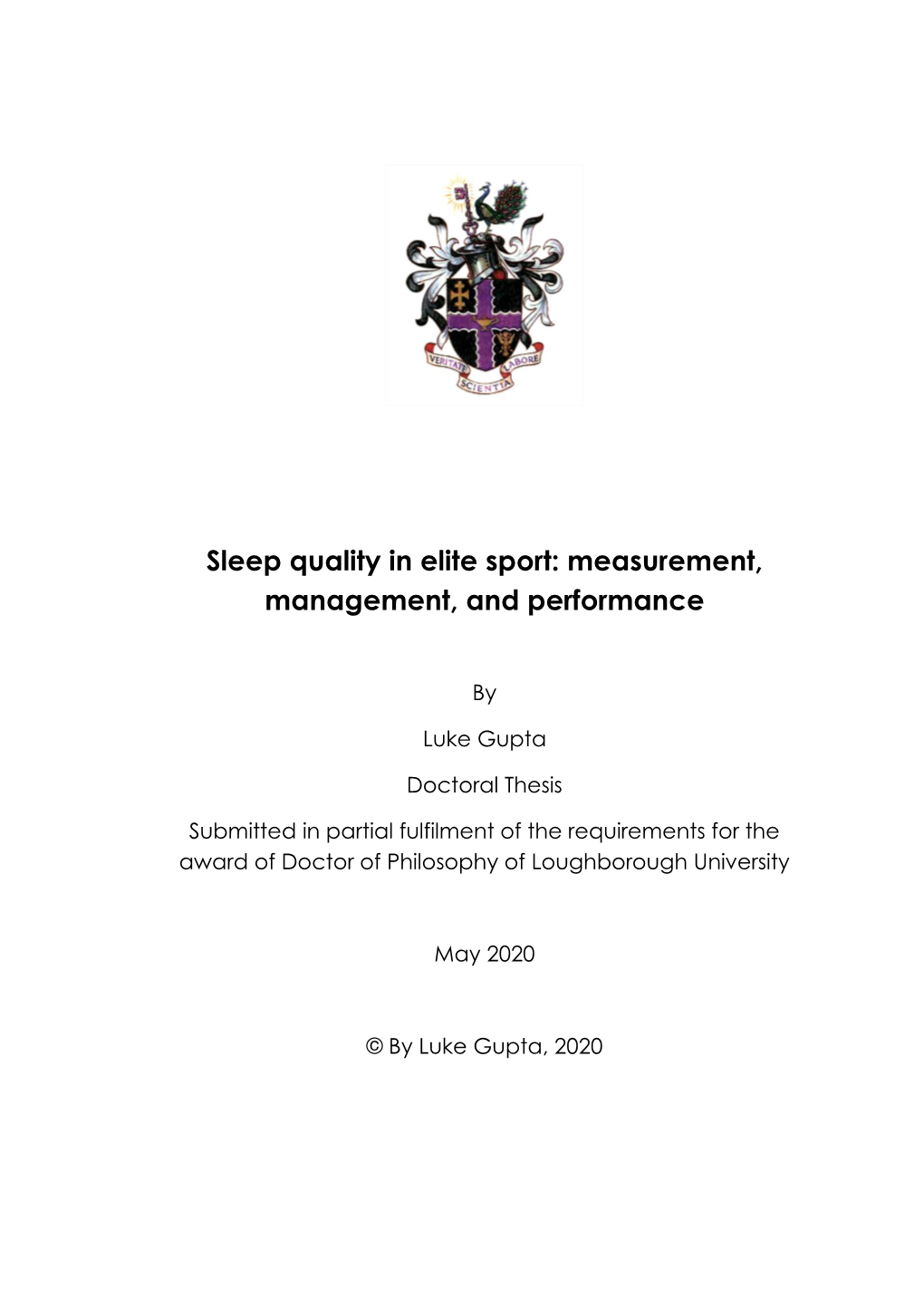 Sleep Quality in Elite Sport: Measurement, Management, and Performance