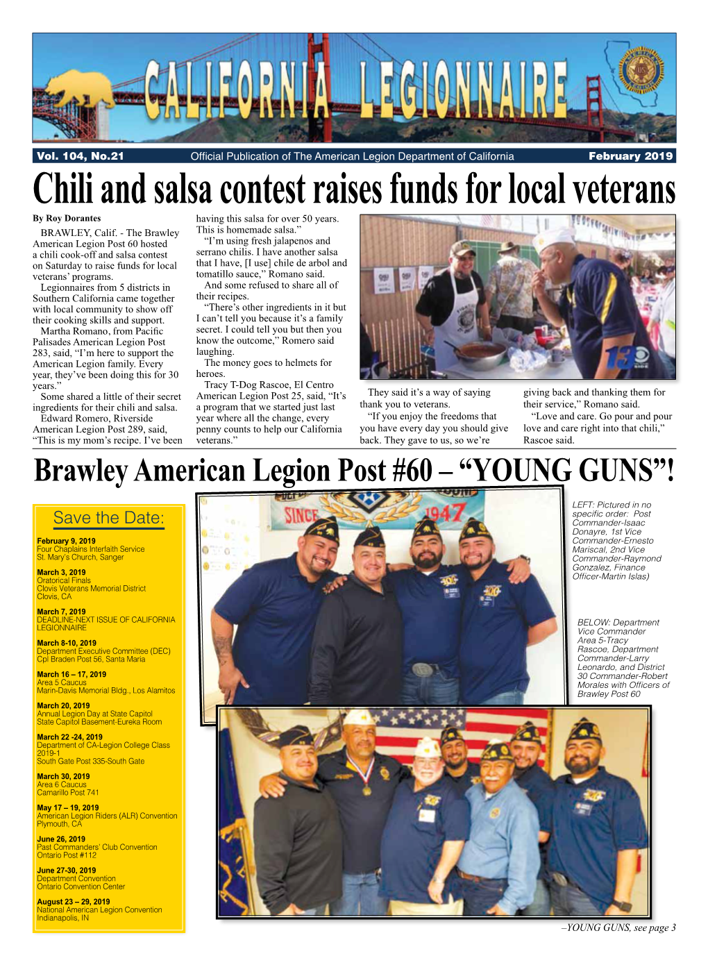 Chili and Salsa Contest Raises Funds for Local Veterans by Roy Dorantes Having This Salsa for Over 50 Years