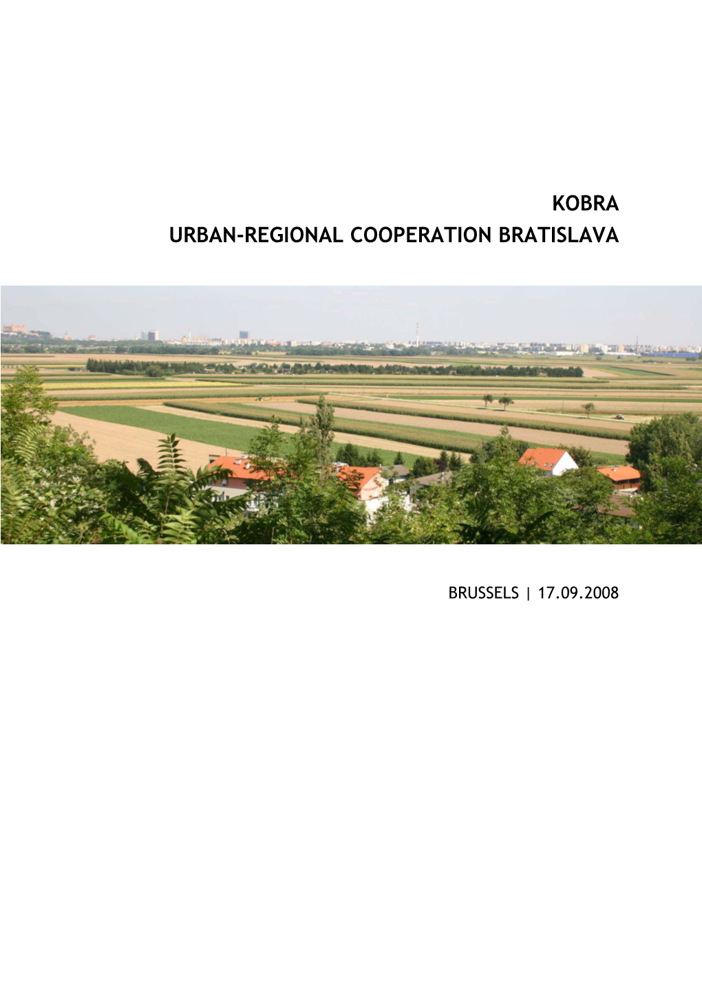 Kobra Urban-Regional Cooperation Bratislava