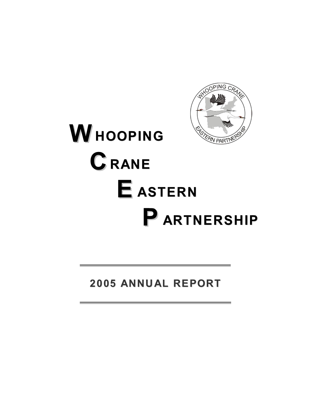 Whooping Crane Eastern Partnership