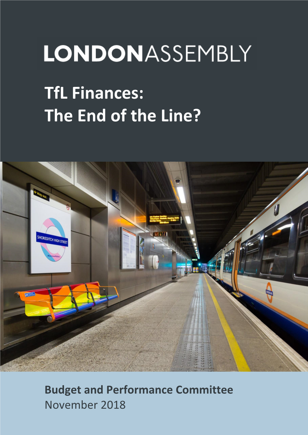 Tfl Finances: the End of the Line?