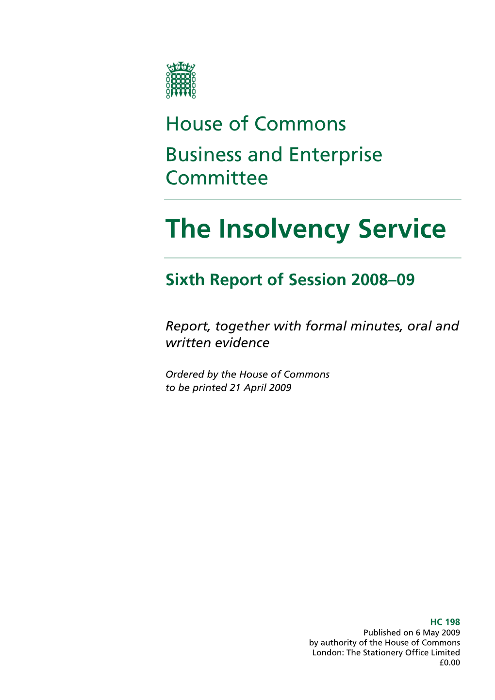 The Insolvency Service