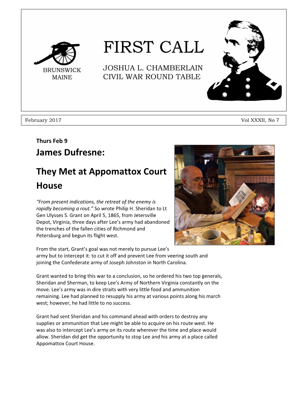 James Dufresne: They Met at Appomattox Court House