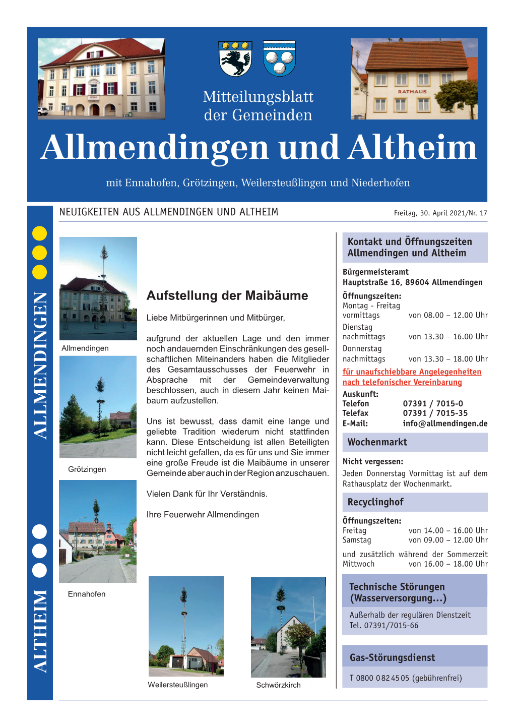 Allmendingen Und Altheim