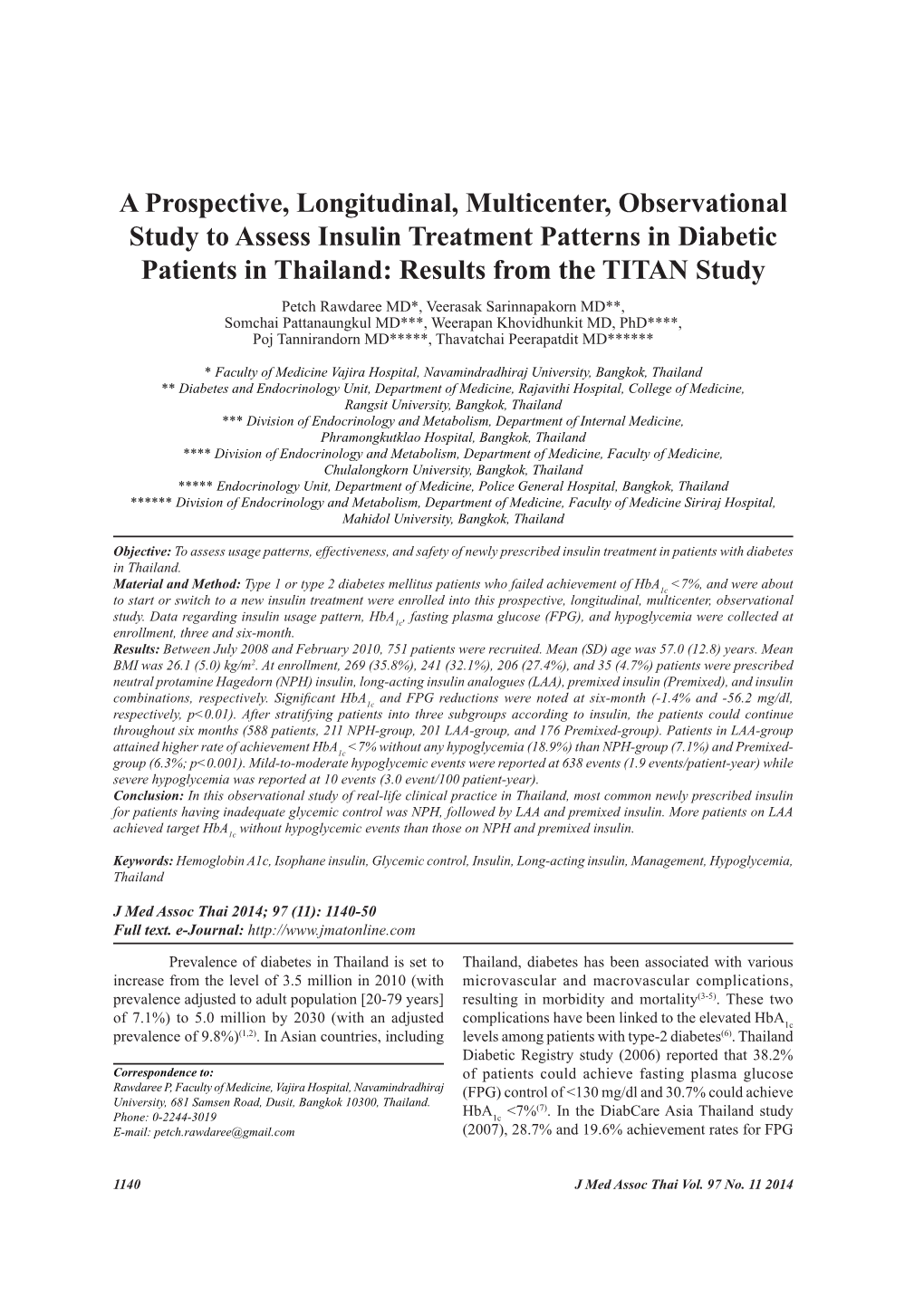 A Prospective, Longitudinal, Multicenter, Observational Study To