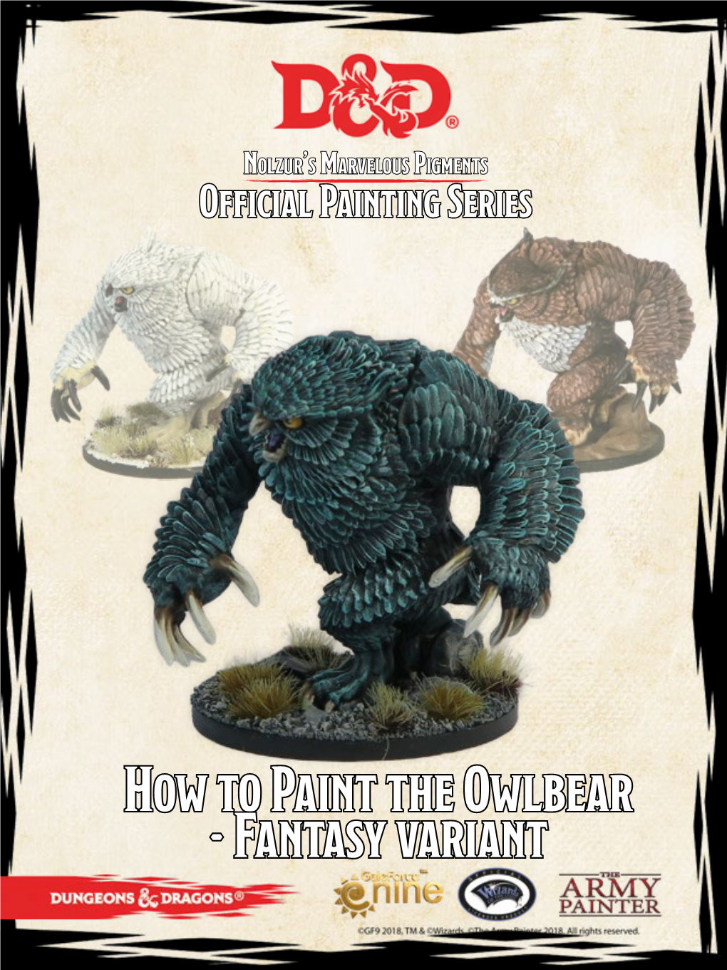 How to Paint the Owlbear - Fantasy Variant Introduction