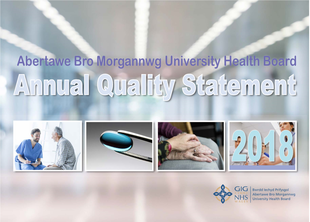 Annual Quality Statement Is Produced for the Public and for People Who Use Our Services