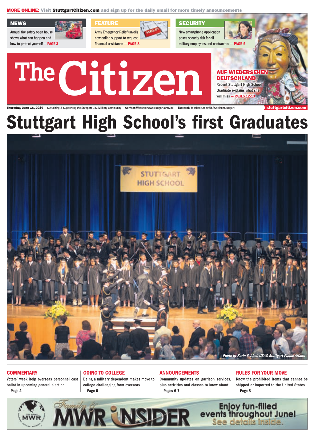 Stuttgart High School's First Graduates