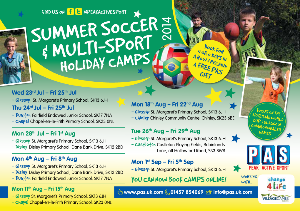 Summer Soccer & Multi-Sport