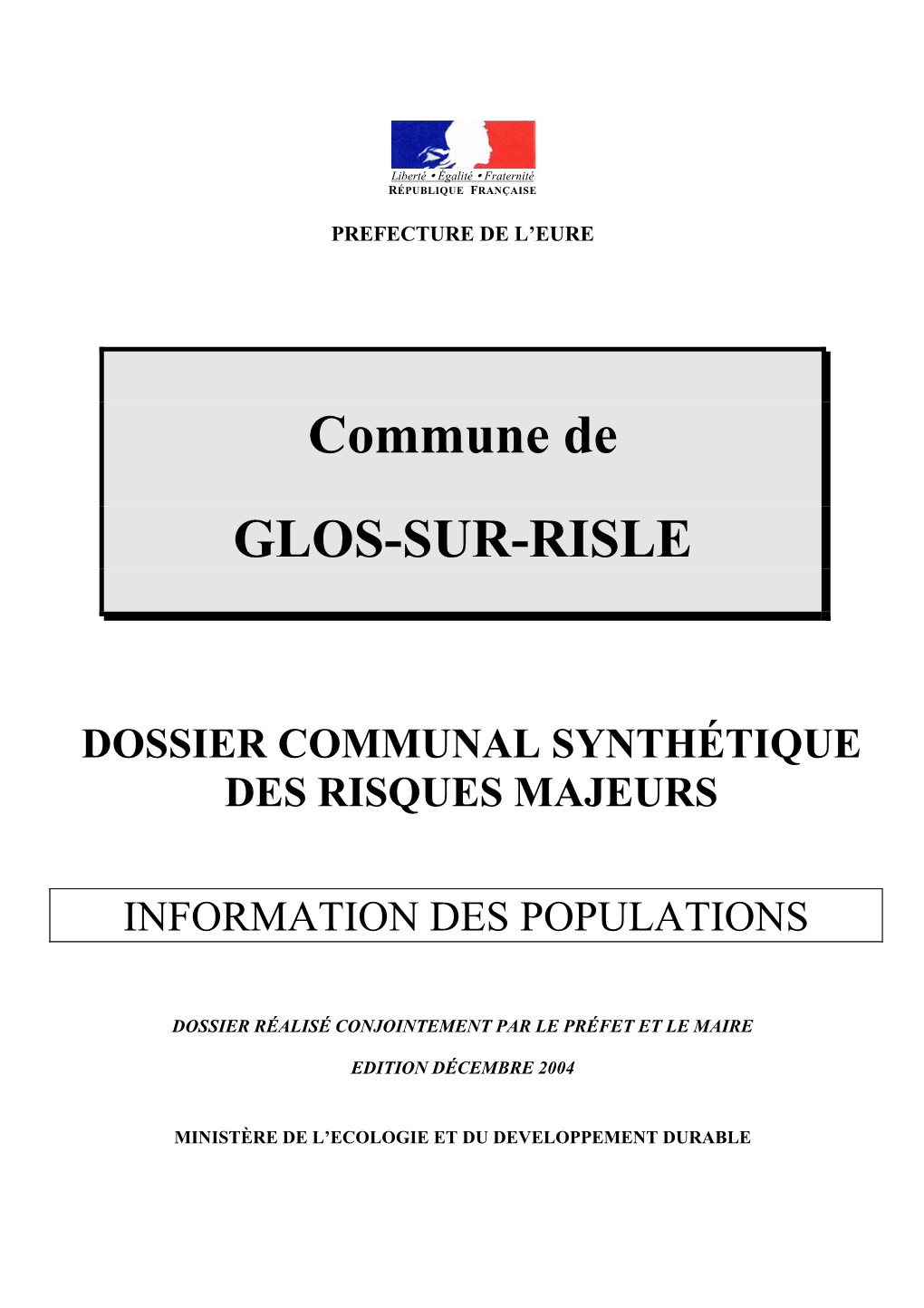 COMMUNE DE GLOS-SUR-RISLE Page 5