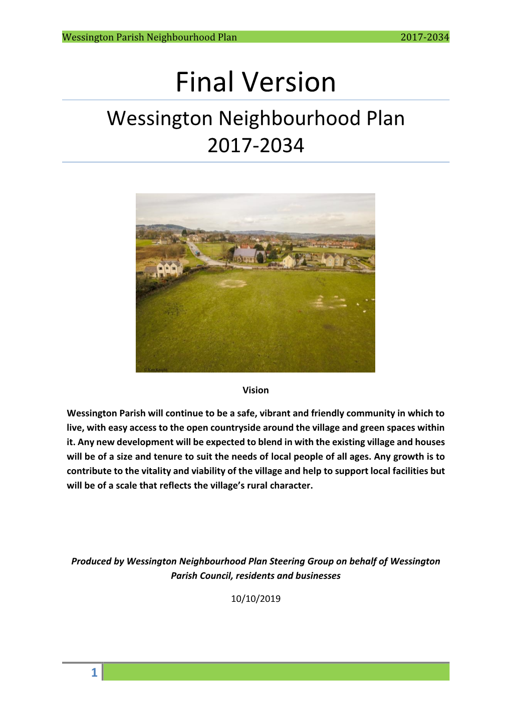 Hazelwood Neighbourhood Plan