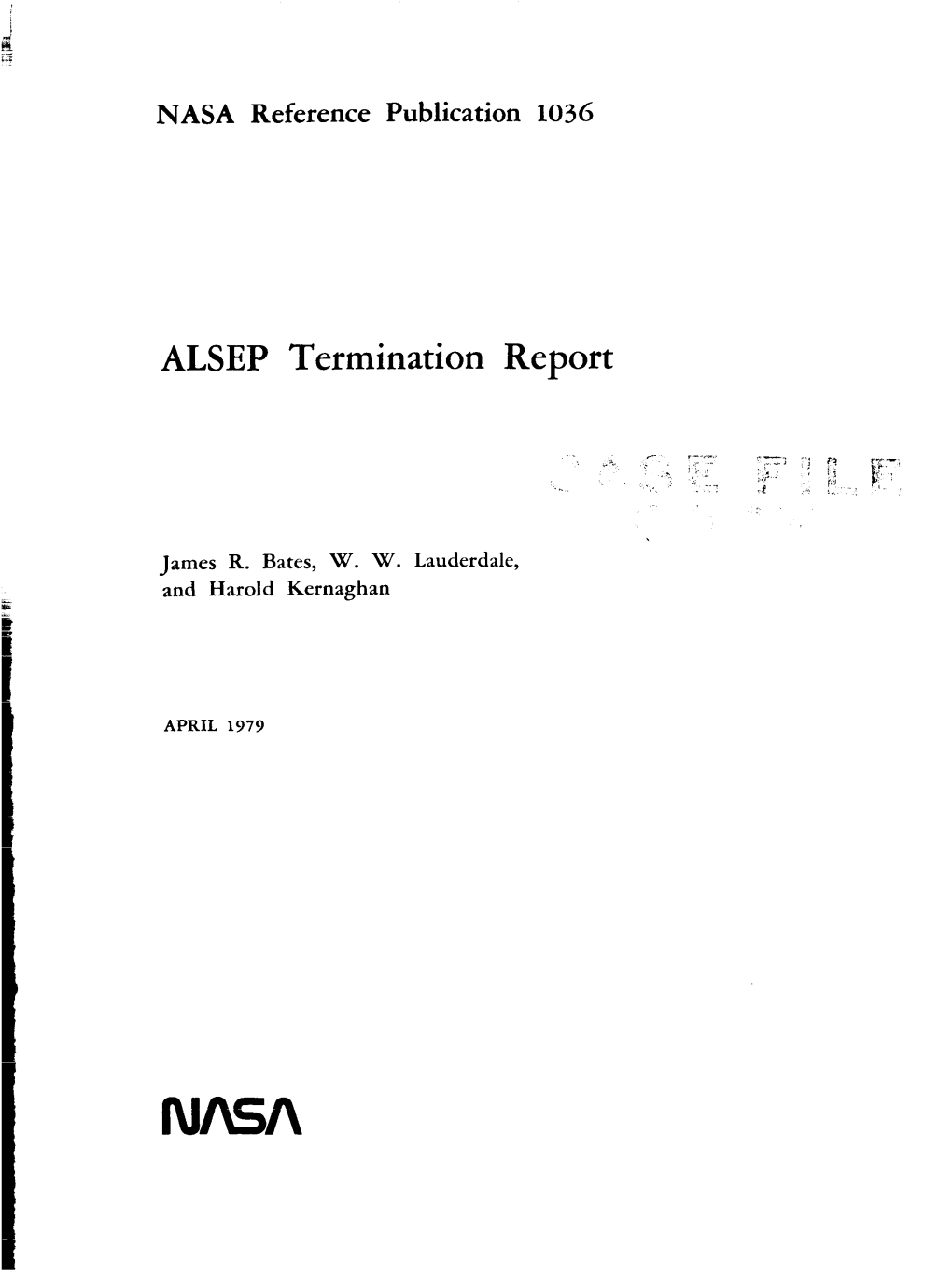 ALSEP Termination Report