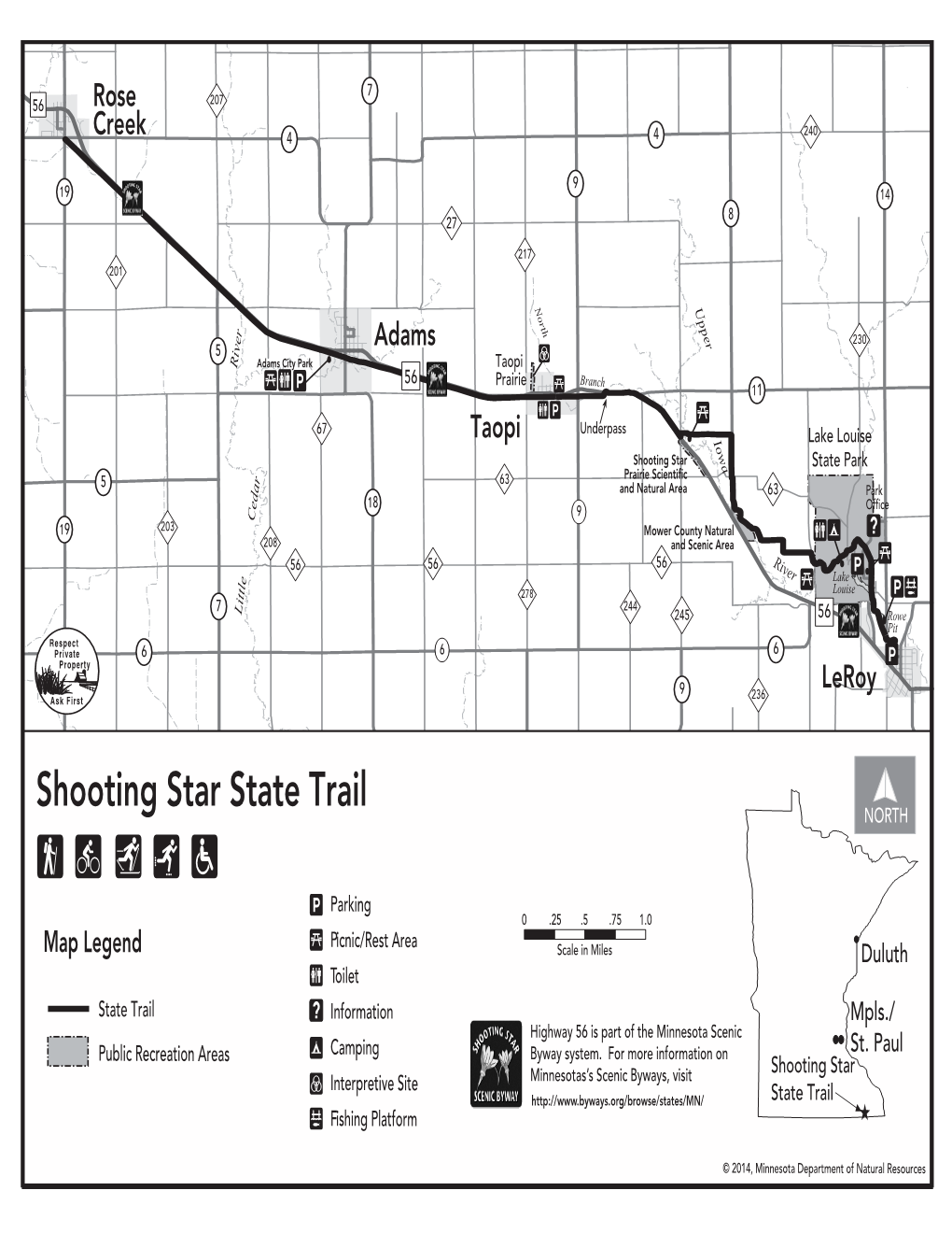 Shooting Star State Trail NORTH