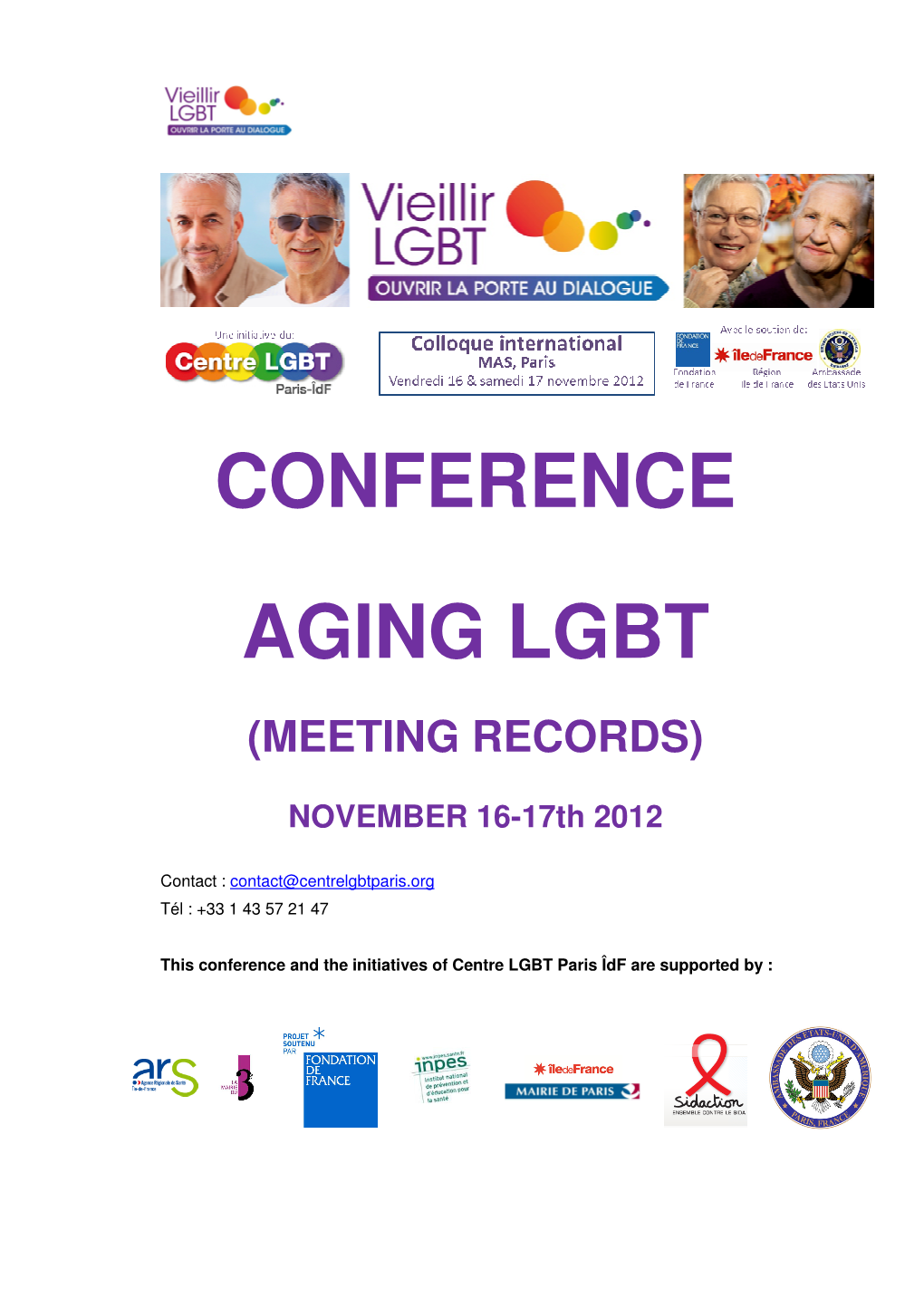 Conference Aging Lgbt