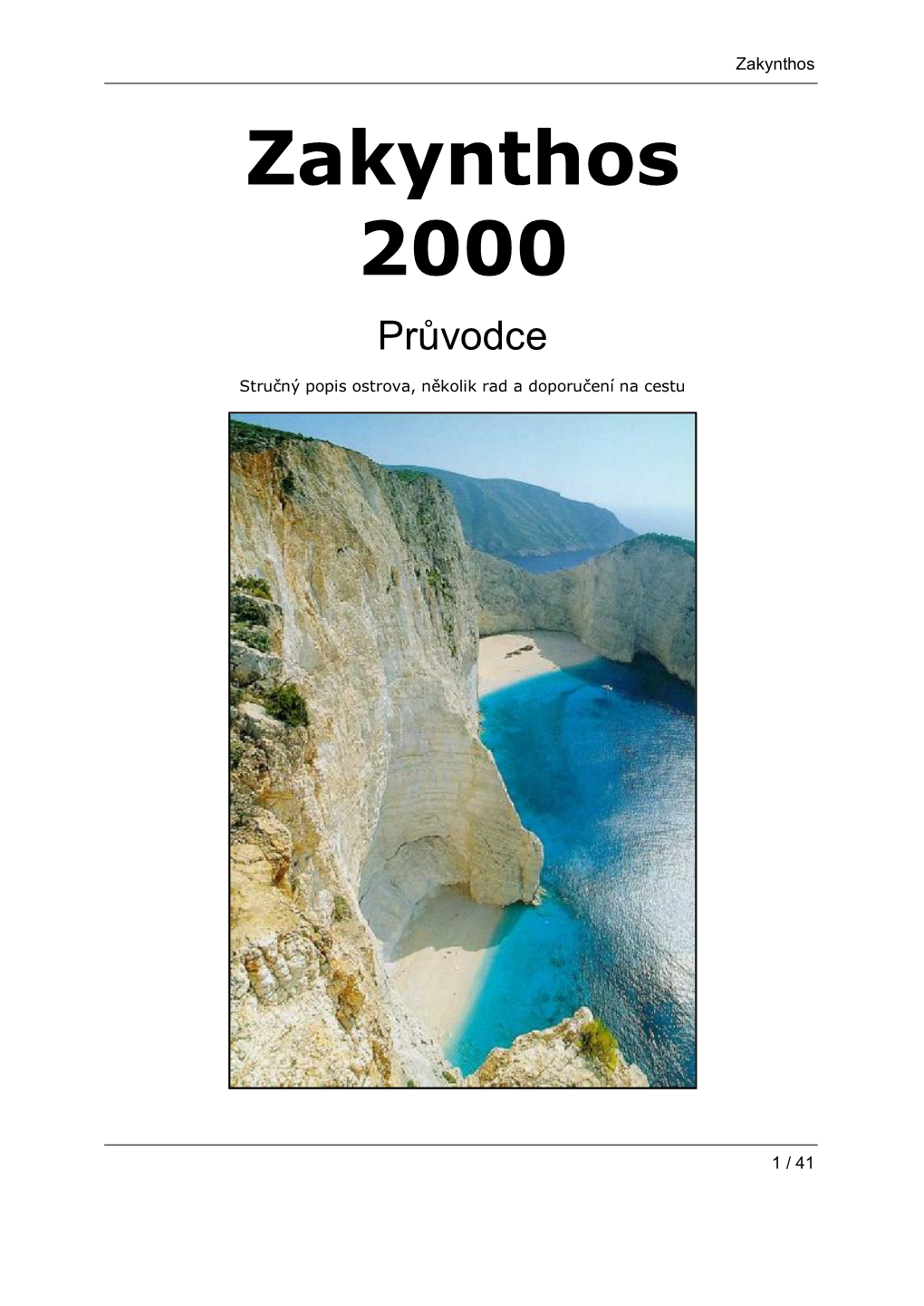 Zakynthos 2000