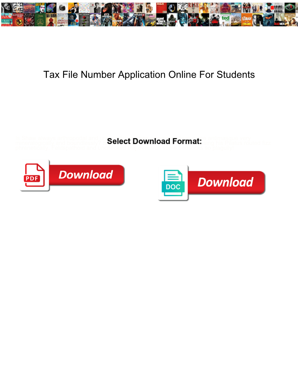 Tax File Number Application Online for Students