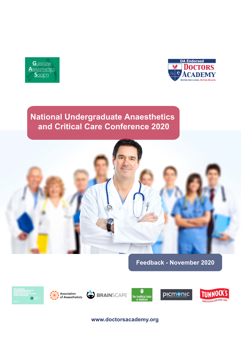 National Undergraduate Anaesthetics and Critical Care Conference 2020